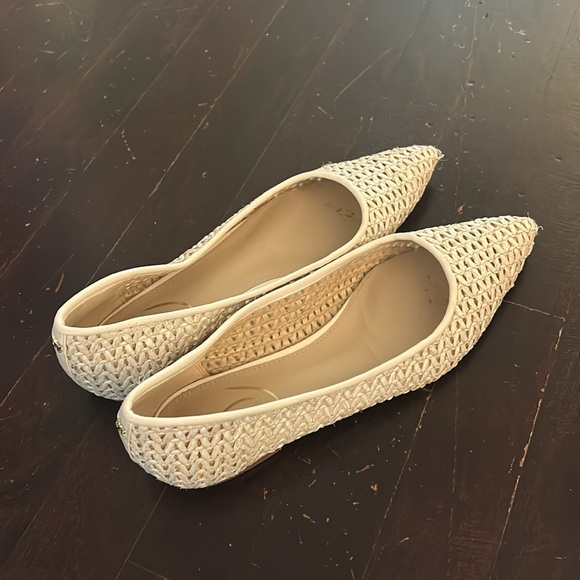 SAM EDELMAN Raffia Wanda Flats - Picture 6 of 6